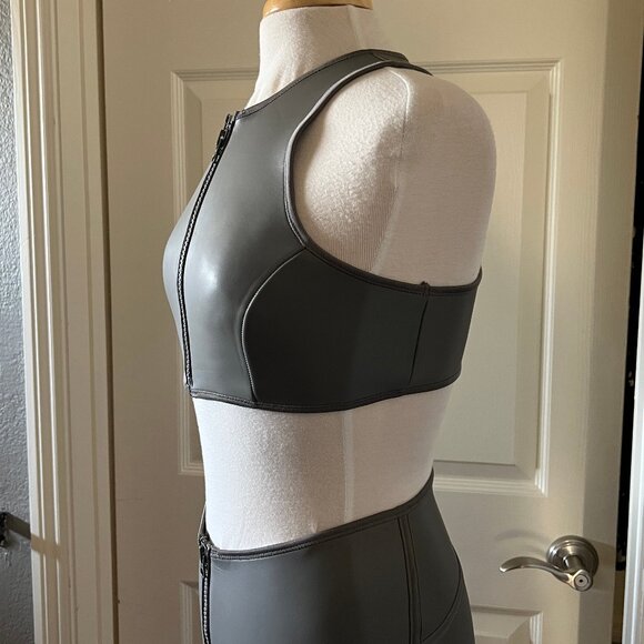 SKIMS Rubberized Scuba Swim 3-Piece Set NWT S - Picture 4 of 10